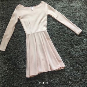 NWOT American Apparel Pink Long Sleeve Dress